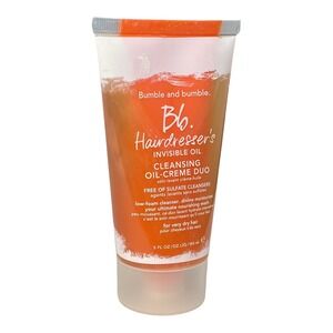 Bumble & Bumble Hairdressers Invisible Cleansing Oil-Creme Duo 5oz NWOB